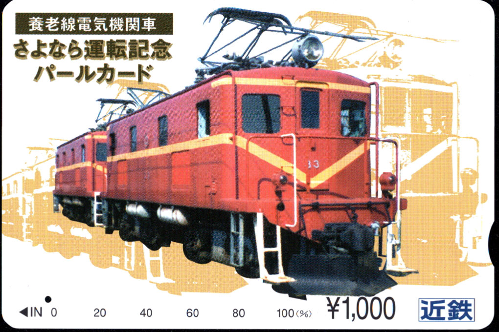 近畿日本鉄道 鉄道デザイン券