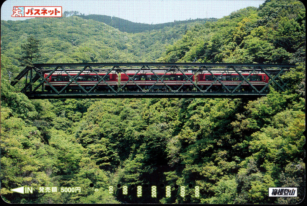 箱根登山鉄道 パスネット 普通カード [車両]