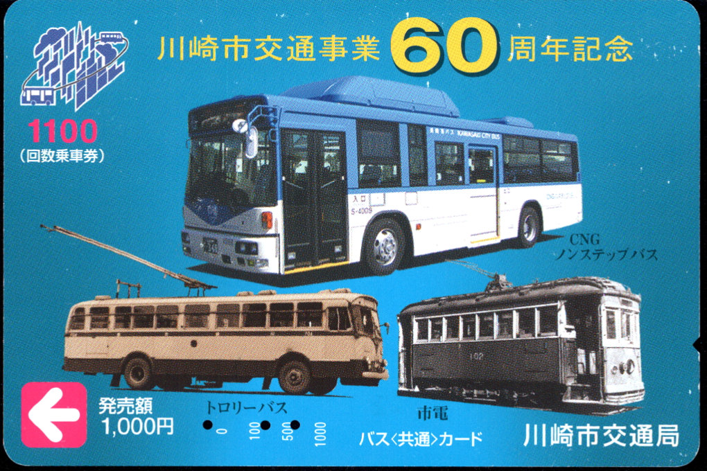 川崎市交通局 記念カード