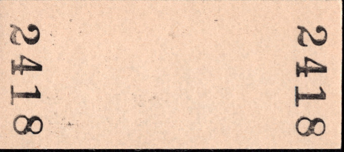 名古屋鉄道 硬券入場券