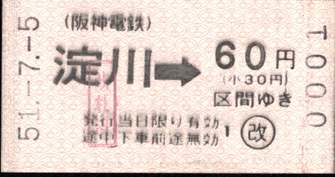 阪神電気鉄道 印刷発行機