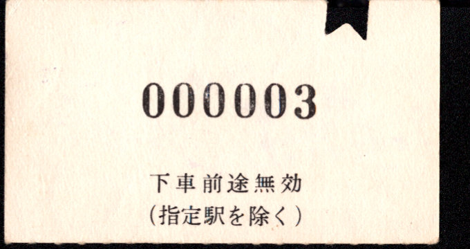近畿日本鉄道 軟券入場券代用券