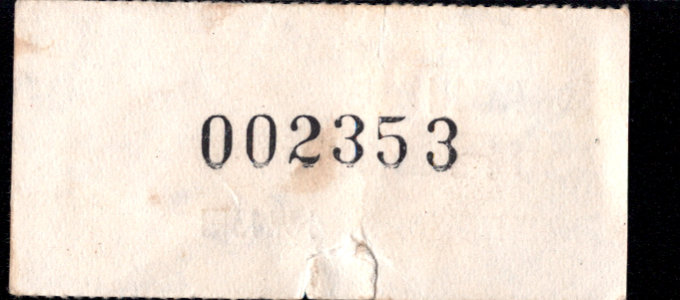 近畿日本鉄道 金額式 軟券乗車券