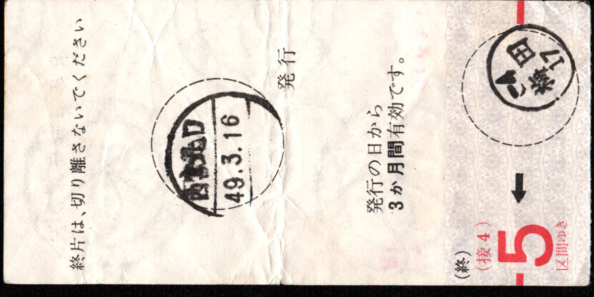 阪急電鉄 回数乗車券