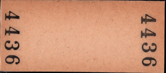 南部縦貫鉄道 一般式 硬券乗車券 [廃札]