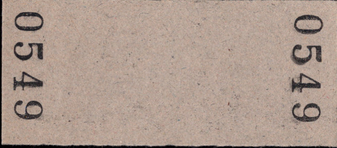 北海道ちほく高原鉄道 硬券入場券