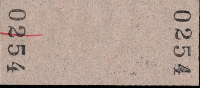 北海道ちほく高原鉄道 一般式 硬券乗車券