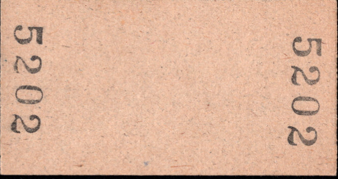 夕張鉄道 連絡乗車券 [廃札]