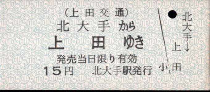 上田交通 真田傍陽線