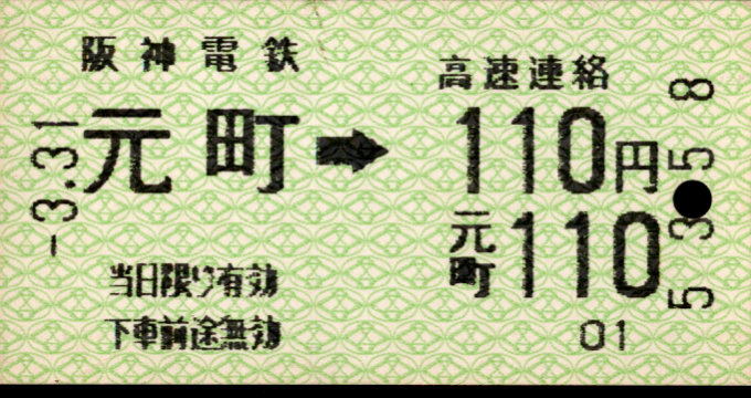 神戸高速鉄道 他社発売乗車券