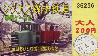 能勢電鉄 妙見の森 シグナス森林鉄道