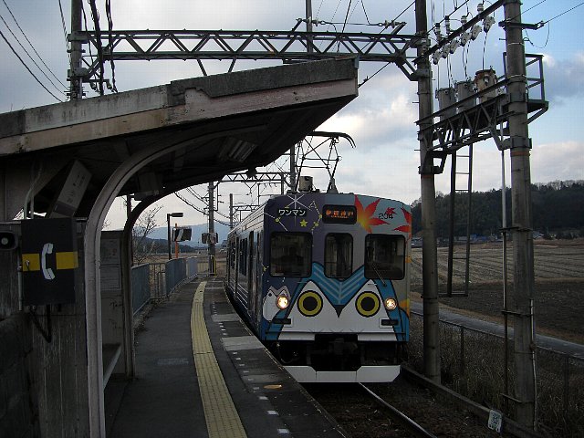 伊賀鉄道 古レール